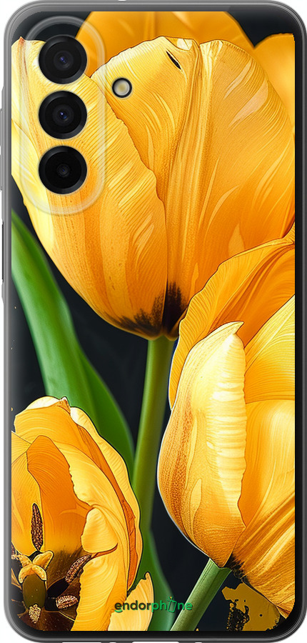 Силіконовий чехол Жовті тюльпани для Samsung Galaxy A26 - 5991u-3881 изображение 