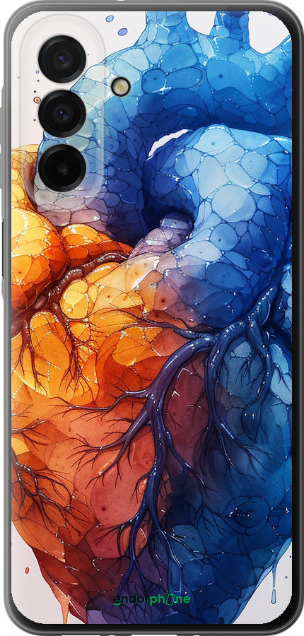 Силиконовый чехол Арт-сердце для Samsung Galaxy A26 - 6034u-3881 изображение 