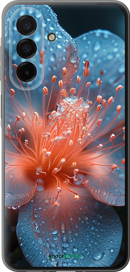 Силиконовый чехол Роса на цветке для Samsung Galaxy A26 - 6039u-3881 изображение 