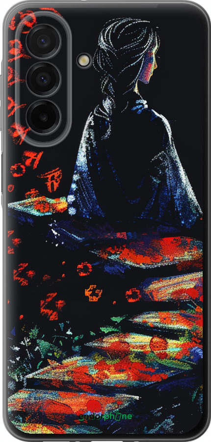 Силіконовий чехол Мрійлива дівчина для Samsung Galaxy A26 - 6042u-3881 изображение 