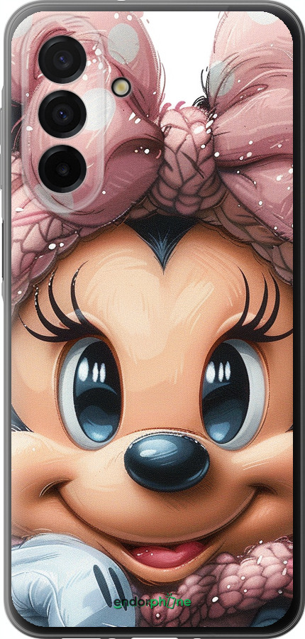 Силіконовий чехол Мінні Маус з бантиком для Samsung Galaxy A26 - 6055u-3881 изображение 