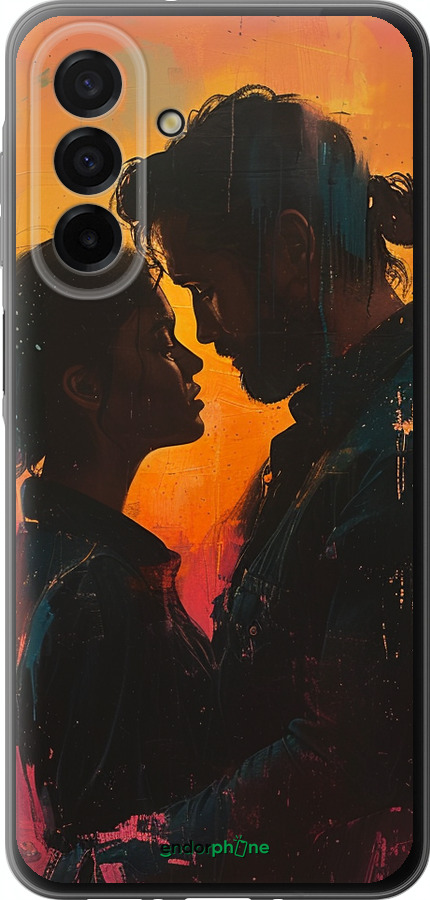 Силіконовий чехол Кохання на полотні для Samsung Galaxy A26 - 6067u-3881 изображение 