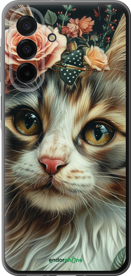 Силіконовий чехол Cats and flowers для Samsung Galaxy A26 - 6069u-3881 изображение 