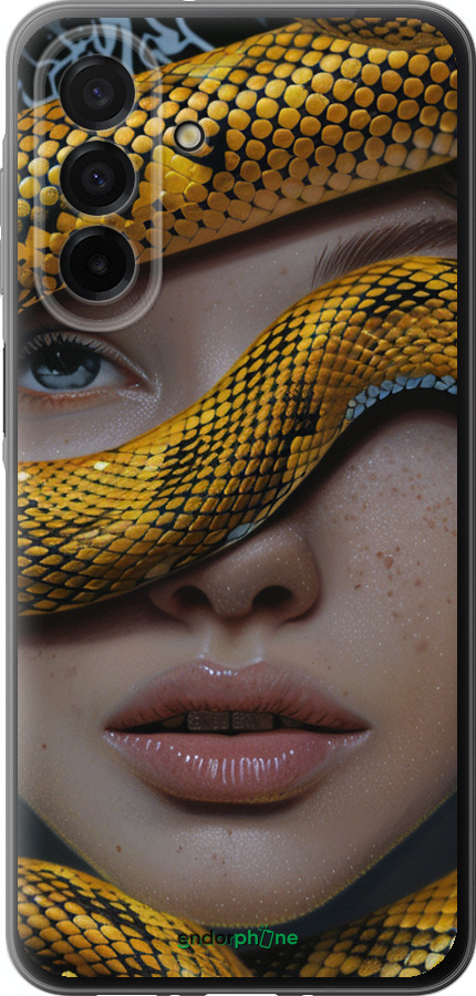 Силиконовый чехол Объятия змеи для Samsung Galaxy A26 - 6081u-3881 изображение 