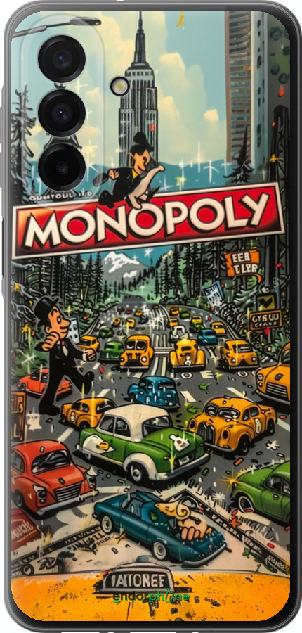 Силиконовый чехол Городской драйв Monopoly для Samsung Galaxy A26 - 6088u-3881 изображение 