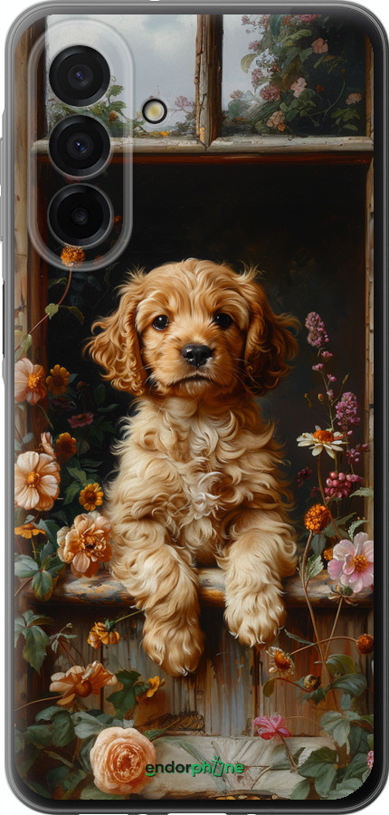 Силиконовый чехол Щенок cocker spaniel для Samsung Galaxy A26 - 6136u-3881 изображение 