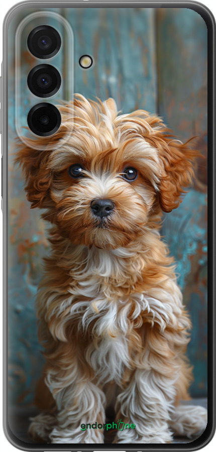 Силиконовый чехол Щенок мальтипу для Samsung Galaxy A26 - 6157u-3881 изображение 