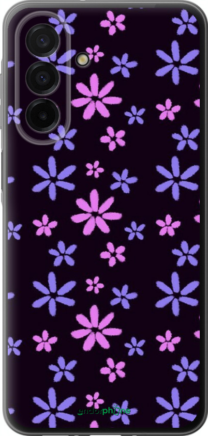 Силиконовый чехол с  цветами для Samsung Galaxy A26 - 6258u-3881 изображение 