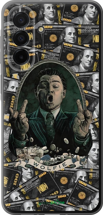 Силіконовий чехол Волк с валл стрит для Samsung Galaxy A26 - 6287u-3881 изображение 