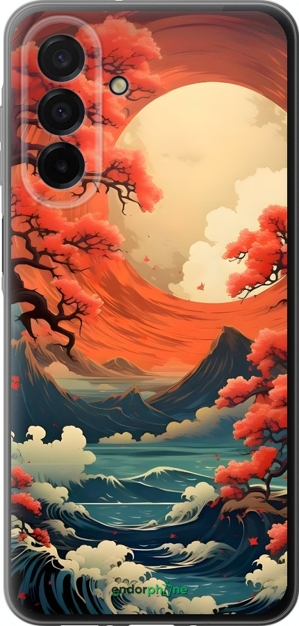 Силиконовый чехол Природа японии для Samsung Galaxy A26 - 6327u-3881 изображение 