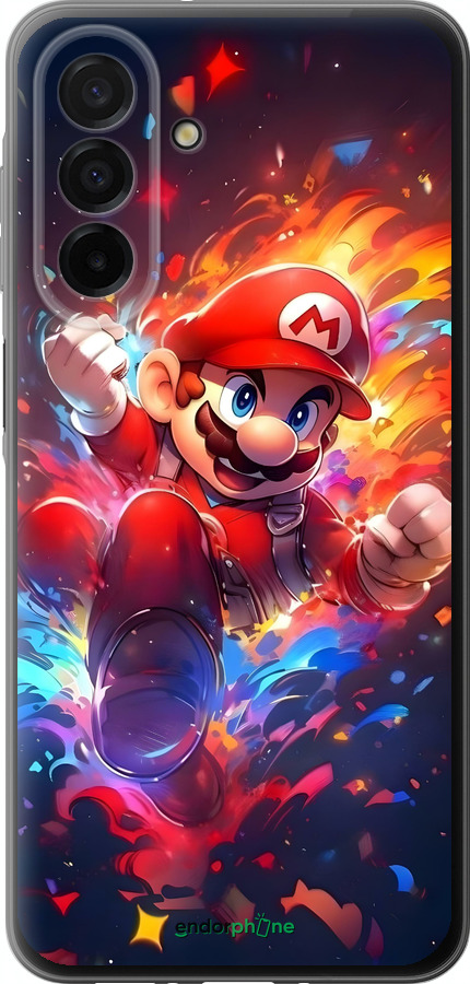 Силіконовий чехол Супер Маріо для Samsung Galaxy A26 - 6342u-3881 изображение 