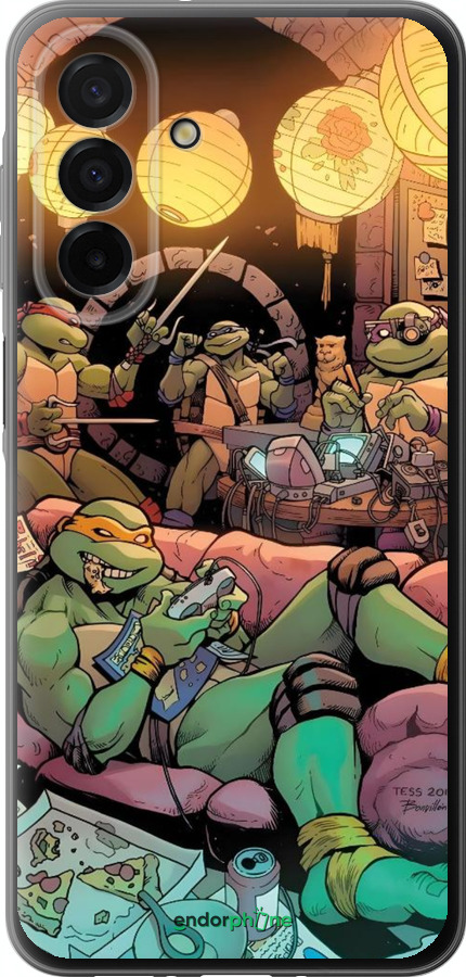 Силиконовый чехол Черепашки нинзя для Samsung Galaxy A26 - 6346u-3881 изображение 