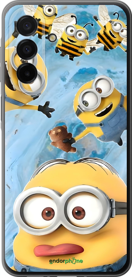 Силиконовый чехол Миньоны для Samsung Galaxy A26 - 6386u-3881 изображение 