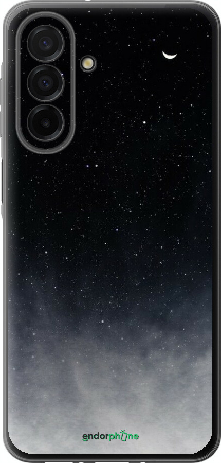 Силіконовий чехол Голубые облака, Голубая луна для Samsung Galaxy A26 - 6396u-3881 изображение 