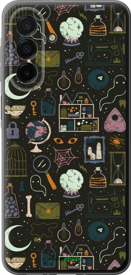 Силиконовый чехол Колдовской принт для Samsung Galaxy A26 - 6425u-3881 изображение 