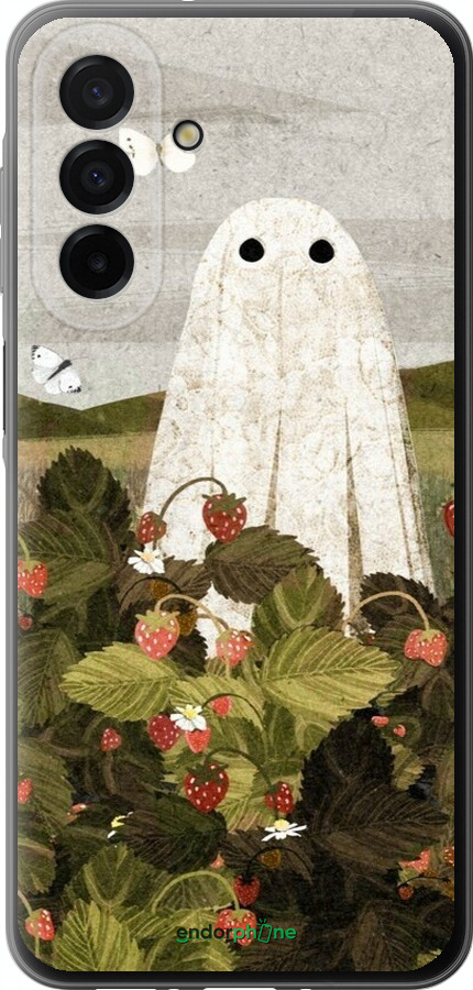 Силиконовый чехол Клубничные поля и привидения для Samsung Galaxy A26 - 6426u-3881 изображение 