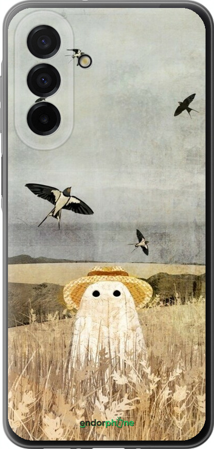 Силиконовый чехол Призрак в поле для Samsung Galaxy A26 - 6427u-3881 изображение 