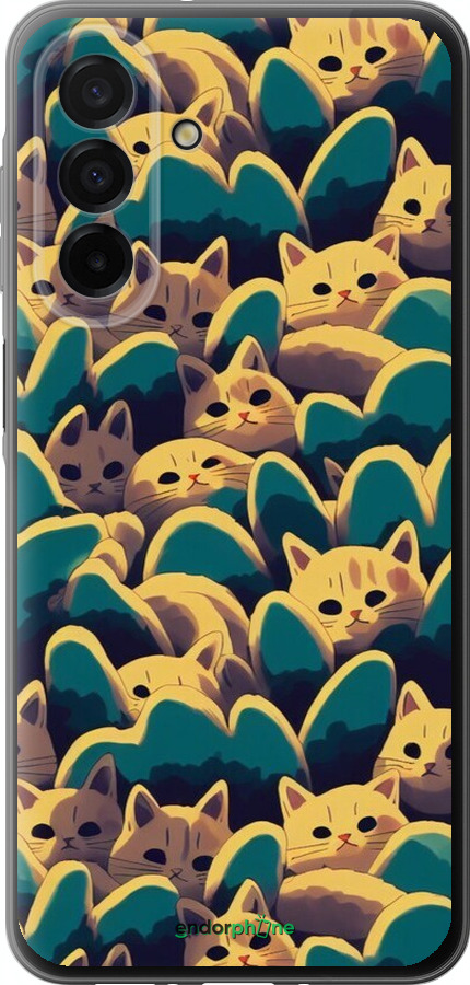 Силіконовий чехол Із зображенням котиків для Samsung Galaxy A26 - 6429u-3881 изображение 