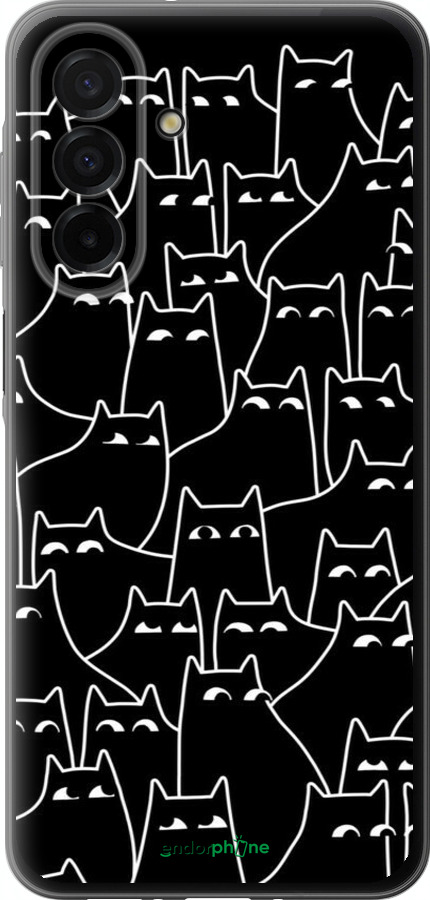 Силиконовый чехол С изображением кошек для Samsung Galaxy A26 - 6470u-3881 изображение 