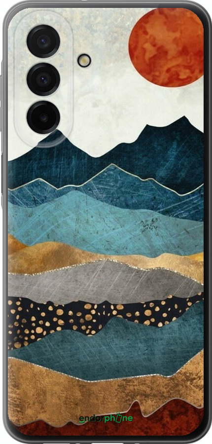 Силиконовый чехол Янтарный закат для Samsung Galaxy A26 - 6475u-3881 изображение 