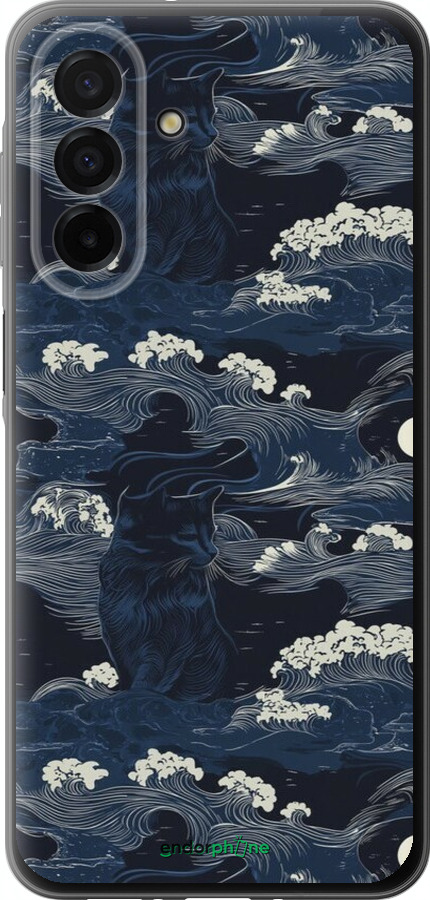 Силиконовый чехол Морская тематика в стиле арт-деко для Samsung Galaxy A26 - 6520u-3881 изображение 