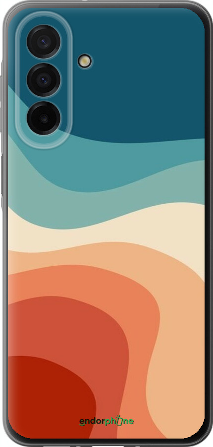 Силиконовый чехол В стиле ретро с волнами для Samsung Galaxy A26 - 6531u-3881 изображение 