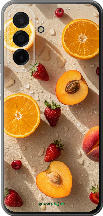 Силіконовий чехол Фрукти 3 для Samsung Galaxy A26 - 6703u-3881 изображение 