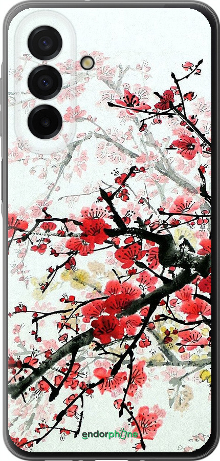 Силиконовый чехол Цветущий куст для Samsung Galaxy A26 - 831u-3881 изображение 