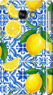 3D пластиковый матовый чехол Grocery Girl Italian Summer для Samsung Galaxy A3 (2016) A310F - 6766m-159 изображение 