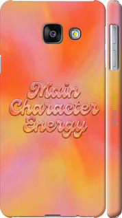 3D пластиковый матовый чехол Aura Gradient Main Character Energy Aesthetic Y2K для Samsung Galaxy A3 (2016) A310F - 6783m-159 изображение 