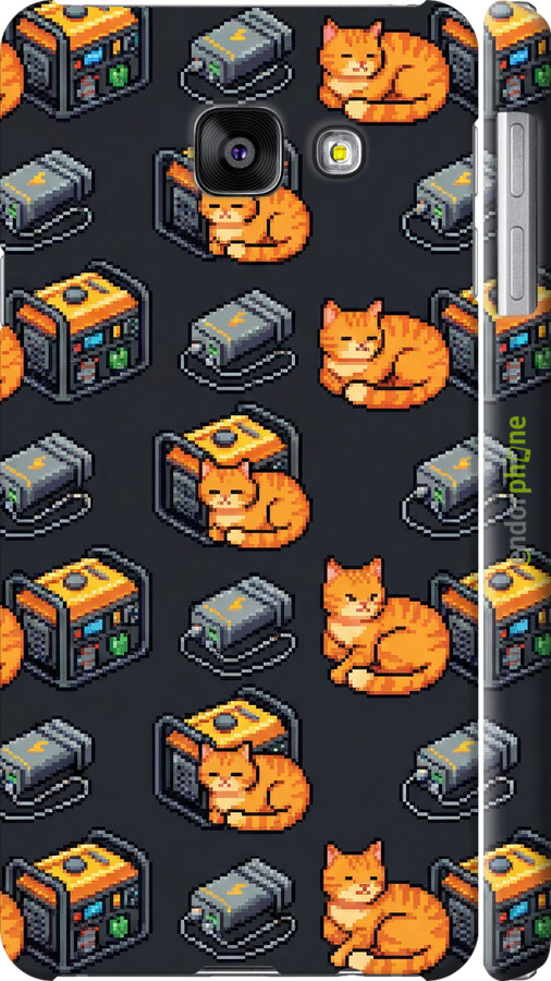 3D пластиковый матовый чехол Autonomous Zone для Samsung Galaxy A3 (2016) A310F - 6771m-159 изображение 