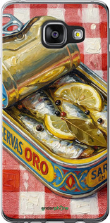2D пластиковый чехол Vintage Sardine Tin Phone для Samsung Galaxy A3 (2016) A310F - 6772t-159 изображение 