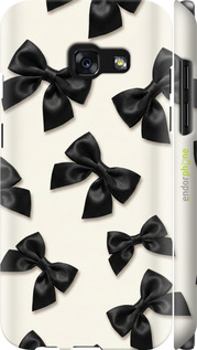 3D пластиковий матовий чехол Dark Coquette для Samsung Galaxy A3 (2017) - 6765m-443 изображение 