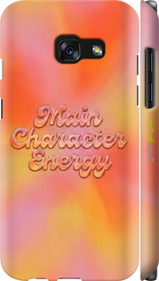 3D пластиковий матовий чехол Aura Gradient Main Character Energy Aesthetic Y2K для Samsung Galaxy A3 (2017) - 6783m-443 изображение 