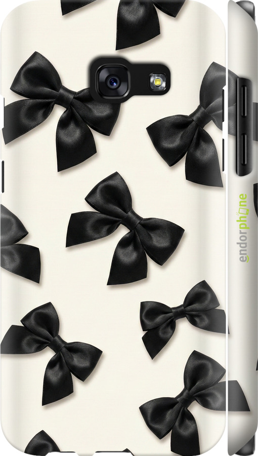 3D пластиковий матовий чехол Dark Coquette для Samsung Galaxy A3 (2017) - 6765m-443 изображение 