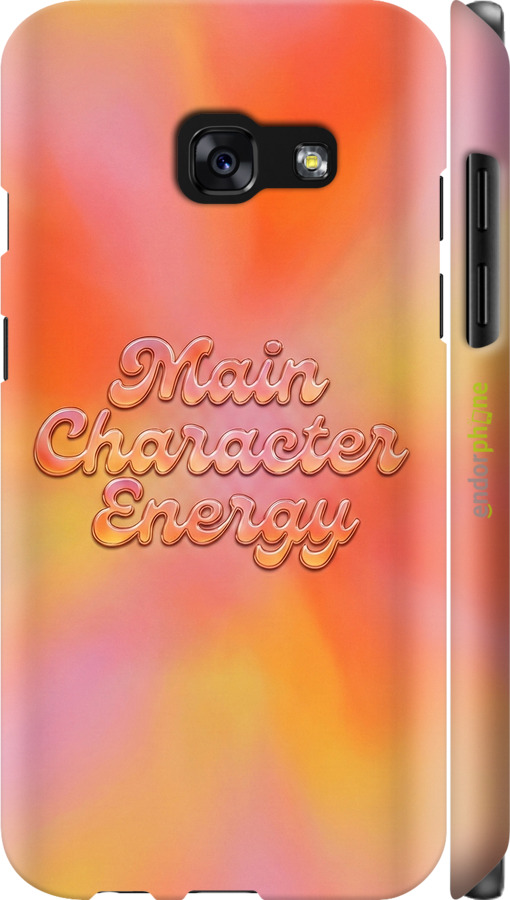 3D пластиковий матовий чехол Aura Gradient Main Character Energy Aesthetic Y2K для Samsung Galaxy A3 (2017) - 6783m-443 изображение 