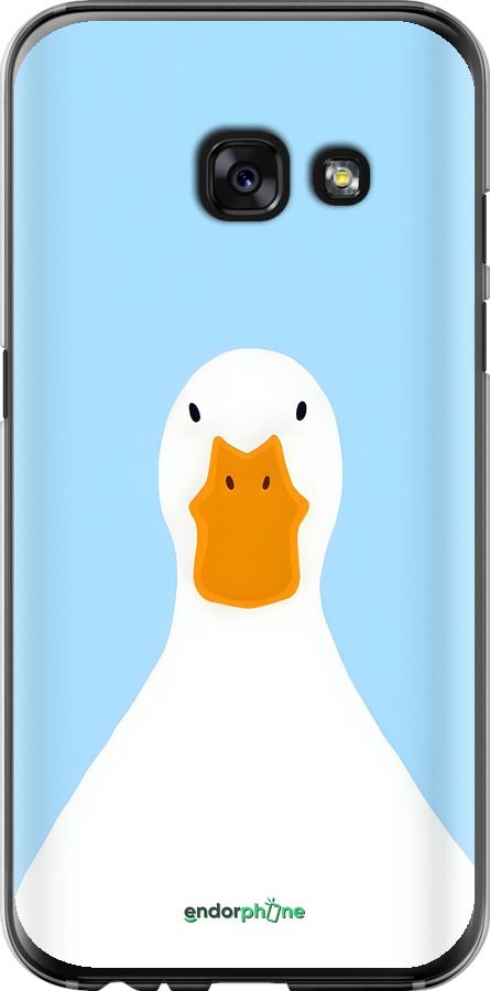 2D пластиковий чехол Гусак для Samsung Galaxy A3 (2017) - 6350t-443 изображение 
