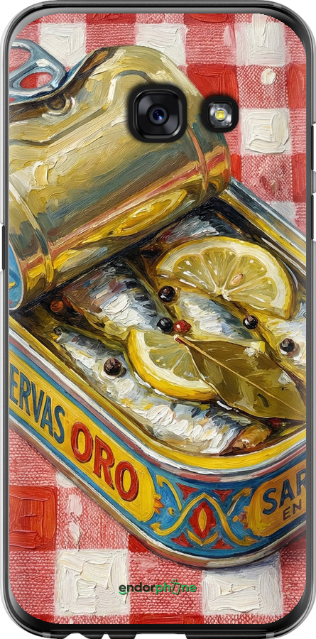 Силіконовий чехол Vintage Sardine Tin Phone для Samsung Galaxy A3 (2017) - 6772u-443 изображение 