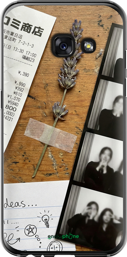 Силіконовий чехол Aesthetic Scrapbook Collage для Samsung Galaxy A3 (2017) - 6773u-443 изображение 