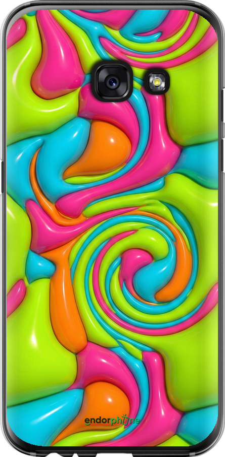 2D пластиковый чехол Y2K Jelly Dream для Samsung Galaxy A3 (2017) - 6780t-443 изображение 
