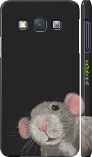 3D пластиковый матовый чехол The Peeking Rat для Samsung Galaxy A3 A300H - 6442m-72 изображение 