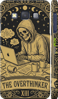 3D пластиковий матовий чехол The Overthinker для Samsung Galaxy A3 A300H - 6774m-72 изображение 