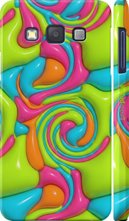 3D пластиковий матовий чехол Y2K Jelly Dream для Samsung Galaxy A3 A300H - 6780m-72 изображение 