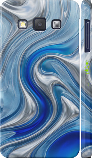 3D пластиковый матовый чехол Liquid Chrome для Samsung Galaxy A3 A300H - 6781m-72 изображение 