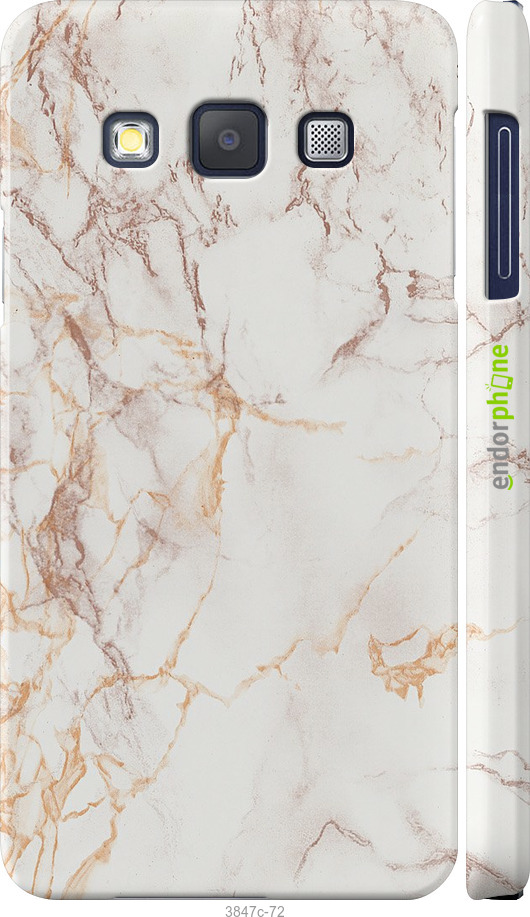 

Plástico mate 3D Capa "Mármore branco" para Samsung Galaxy A3 A300H