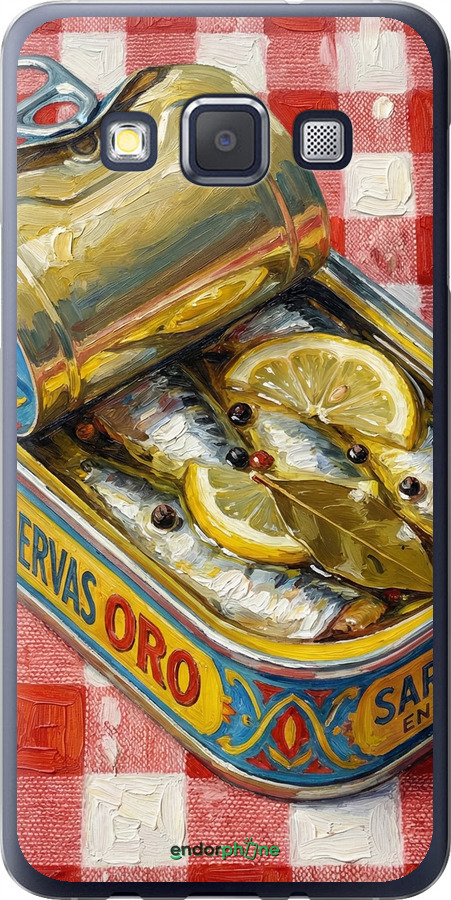 Силіконовий чехол Vintage Sardine Tin Phone для Samsung Galaxy A3 A300H - 6772u-72 изображение 