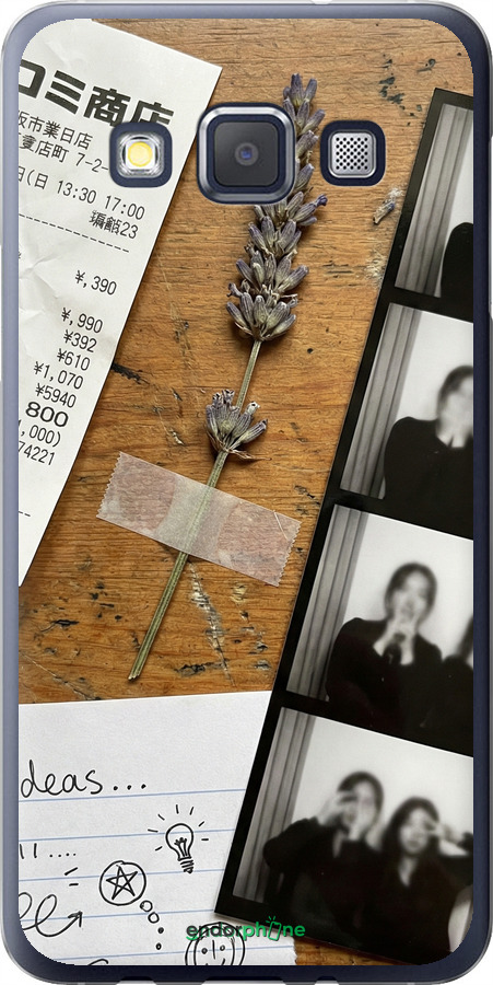 2D пластиковый чехол Aesthetic Scrapbook Collage для Samsung Galaxy A3 A300H - 6773t-72 изображение 