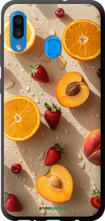 TPU чехол Фрукти 3 для Samsung Galaxy A20 2019 A205F - 6703b-1761 изображение 