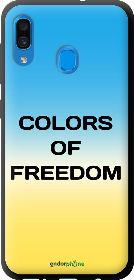 TPU чехол Colors of Freedom для Samsung Galaxy A30 2019 A305F - 5453b-1670 изображение 