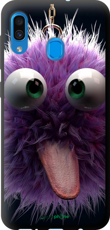 TPU чехол Пухнастик для Samsung Galaxy A20 2019 A205F - 6017b-1761 изображение 
